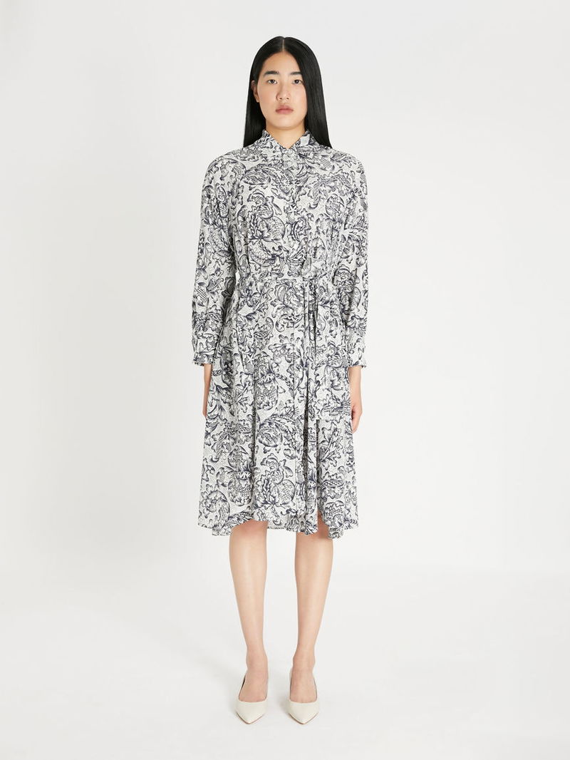 Editor's Pick: Weekend Max Mara Re-Find Silk Crepe De Chine Dress