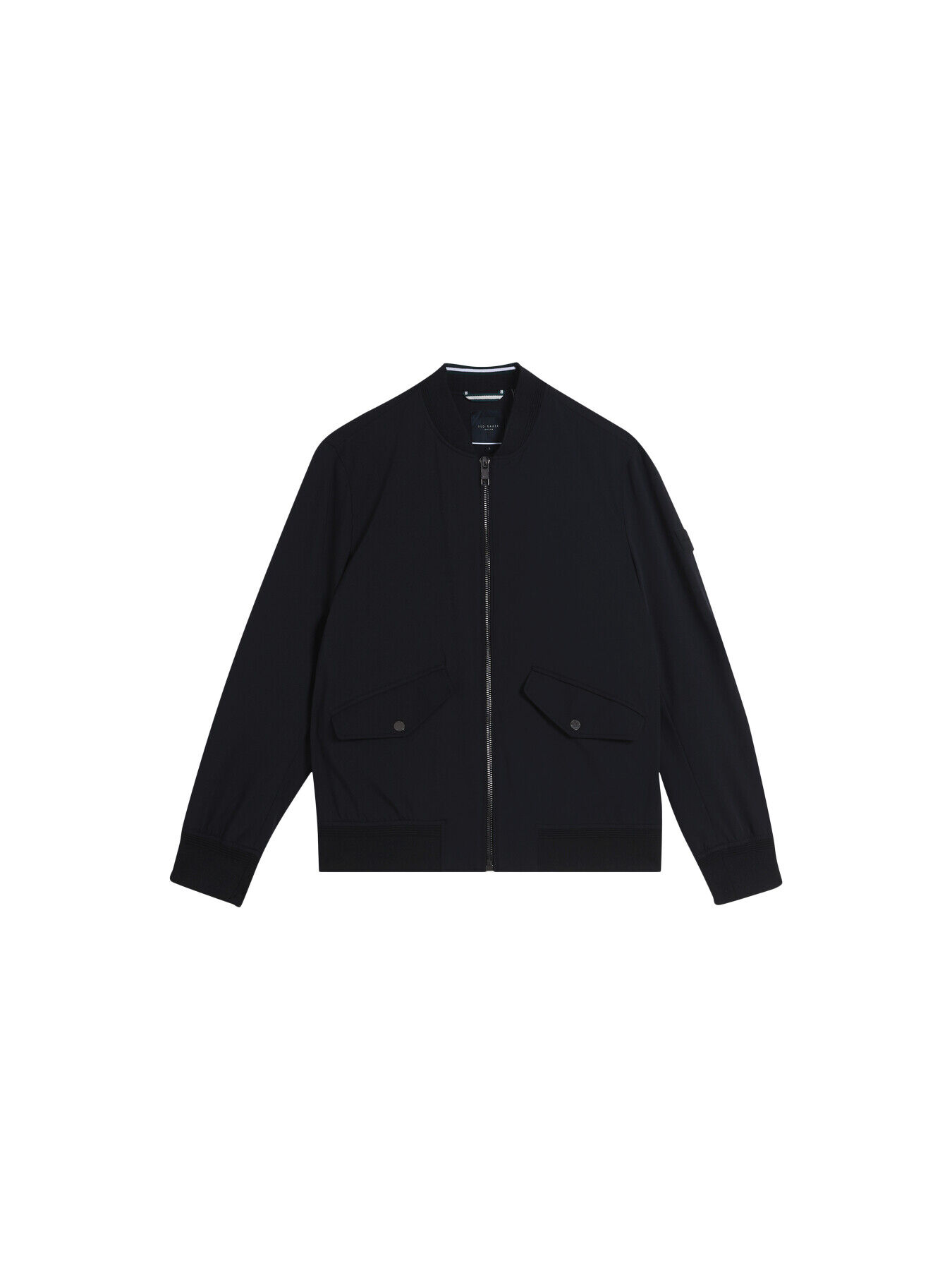 TED BAKER Albama Nylon Bomber Jacket in BLACK | Endource