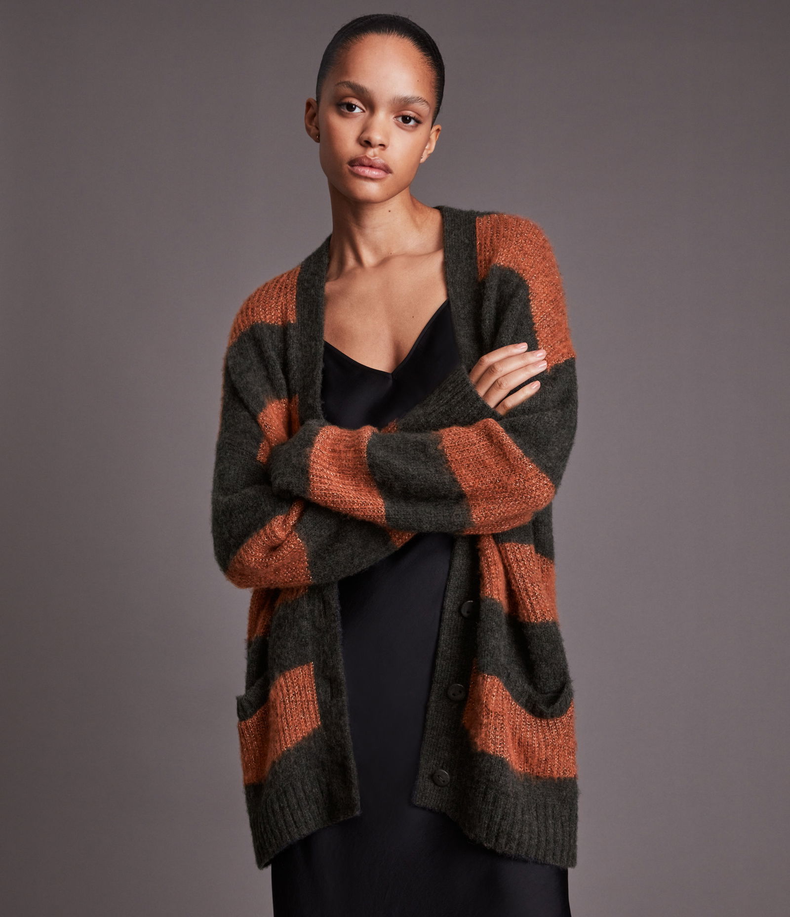 ALLSAINTS Lou Sparkle Cardigan endource