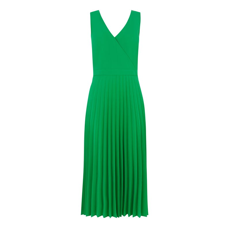 WAREHOUSE Pleated Midi Dress | endource