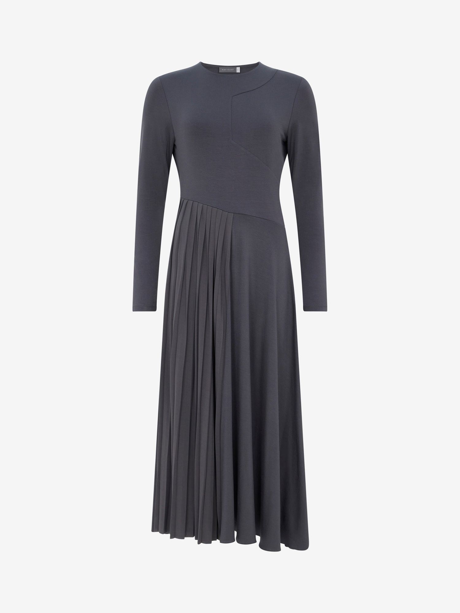 mint velvet pleated dress MINT VELVET Pleated Velvet Mini Dress