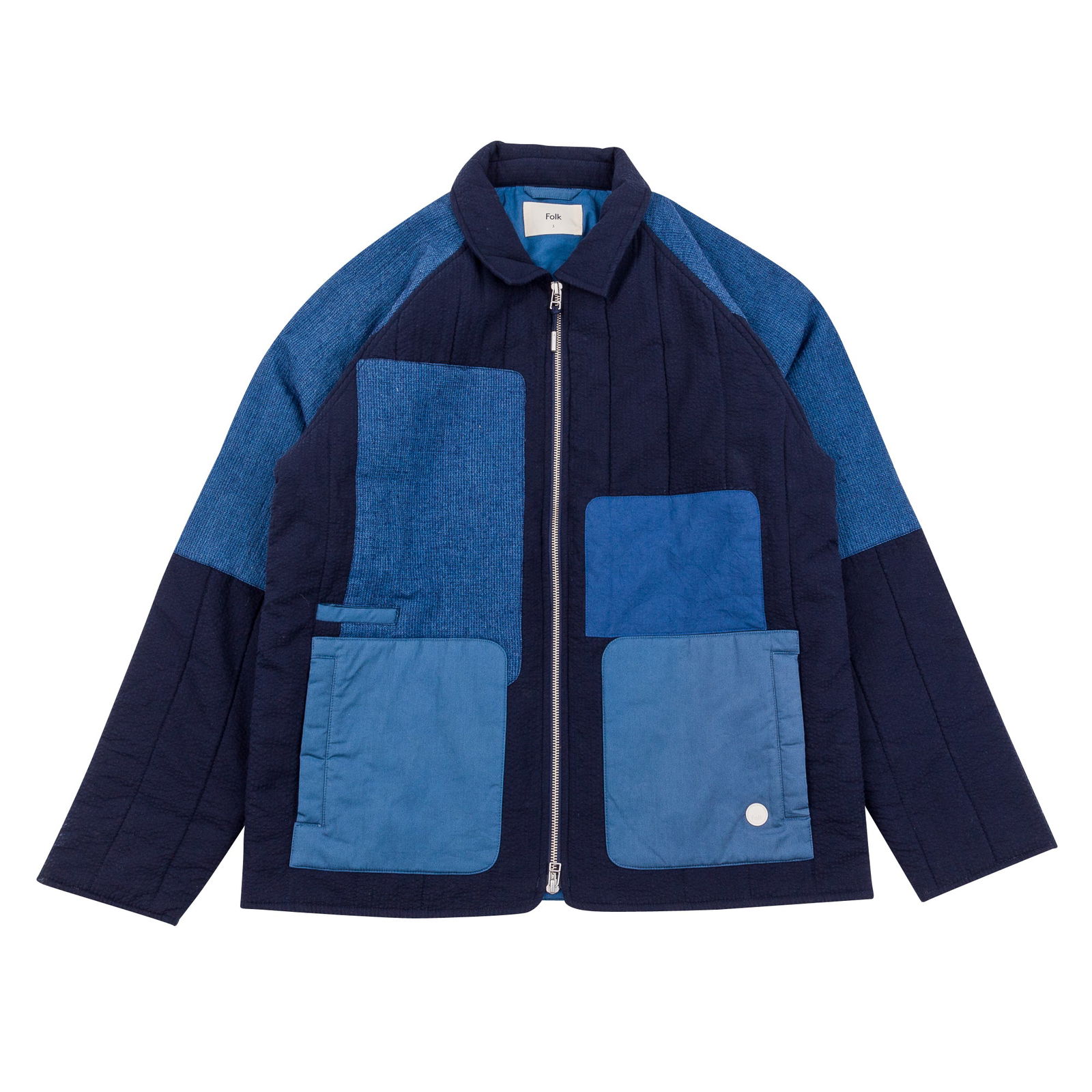 FOLK CLOTHING Wadded Curve Jacket | endource