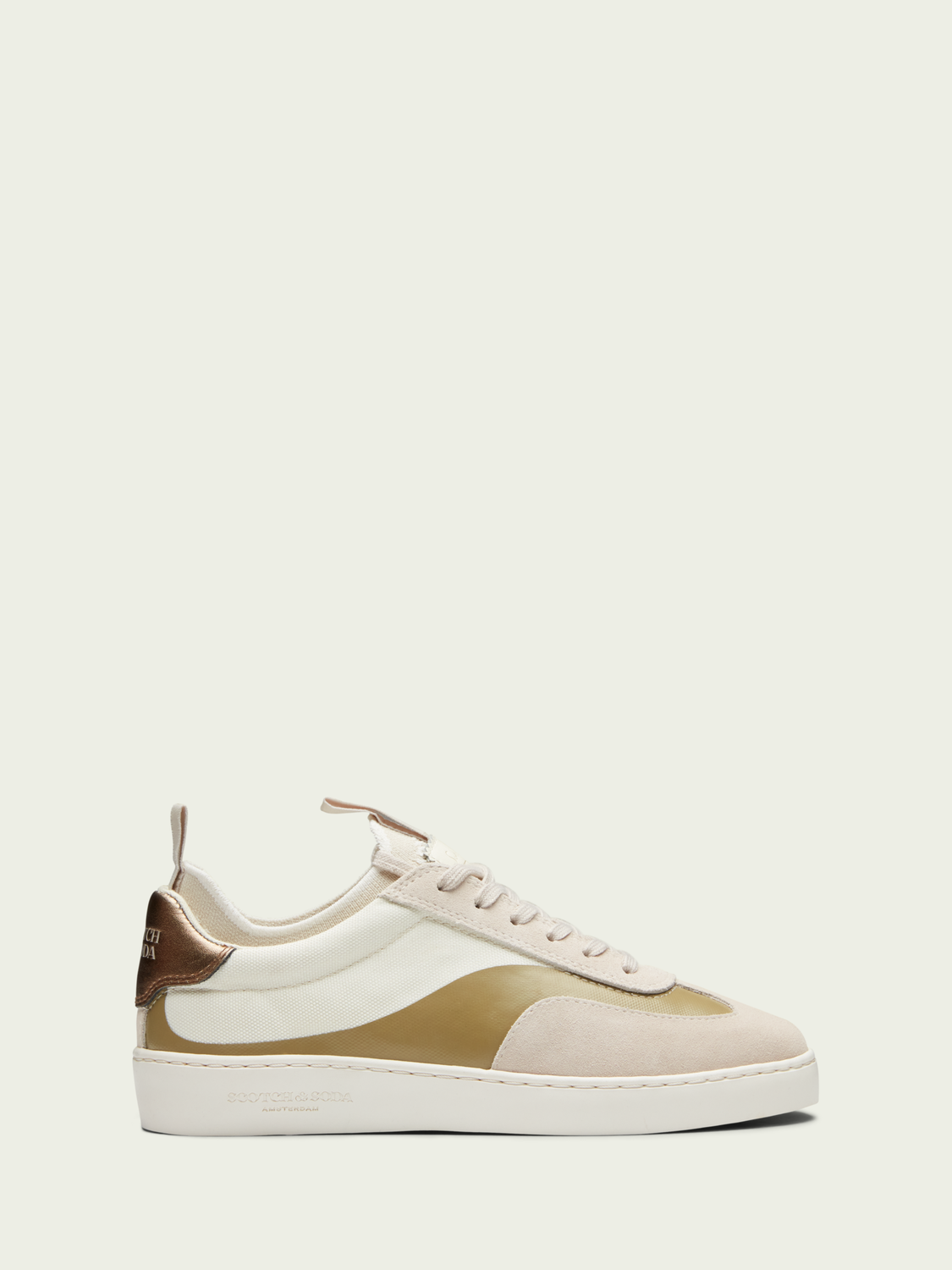 SCOTCH & SODA Plakka Sneaker in sand multi | endource