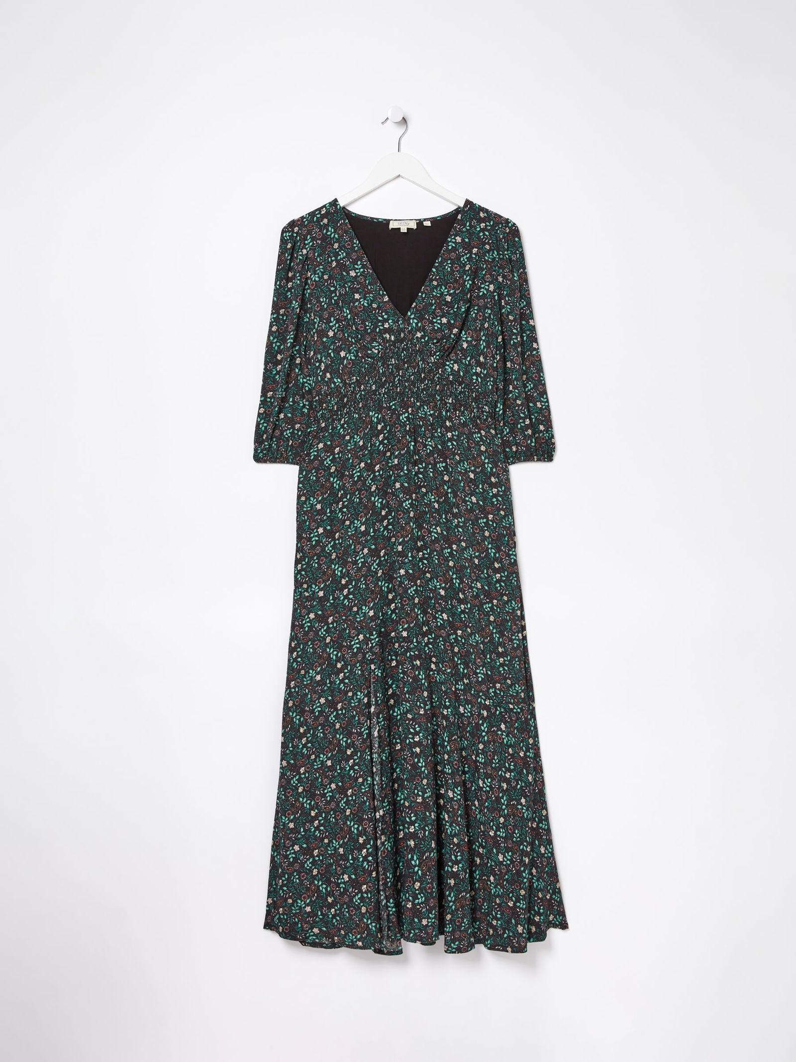fat face green floral dress 42% off FATFACE Rene Evergreen Midi Costume cosplay