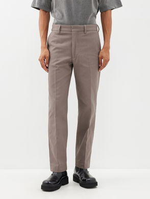 Acne Studios Prudento Cotton Ripstop Pants in Gray for Men