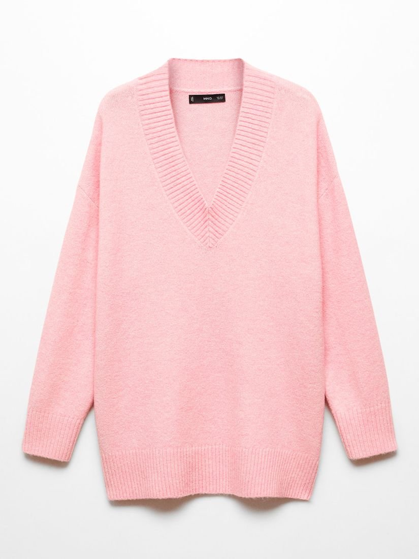 Bold Dreams Lime Oversized V-Neck Sweater – Pink Lily