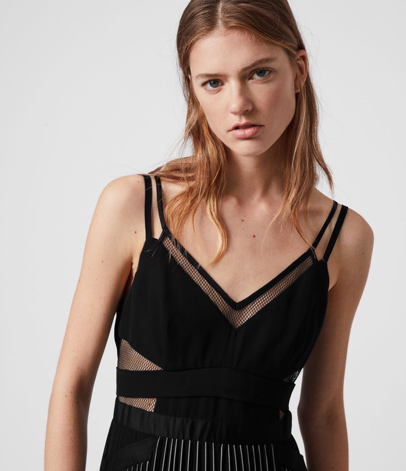 ALLSAINTS Cora Pleat Dress | Endource