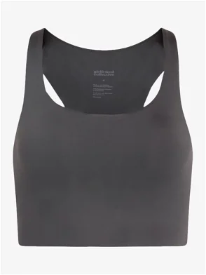 Girlfriend Collective Tommy Sports Bra, Midnight at John Lewis & Partners