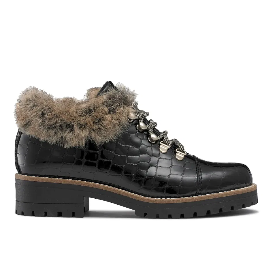 russell and bromley highlander faux fur boots