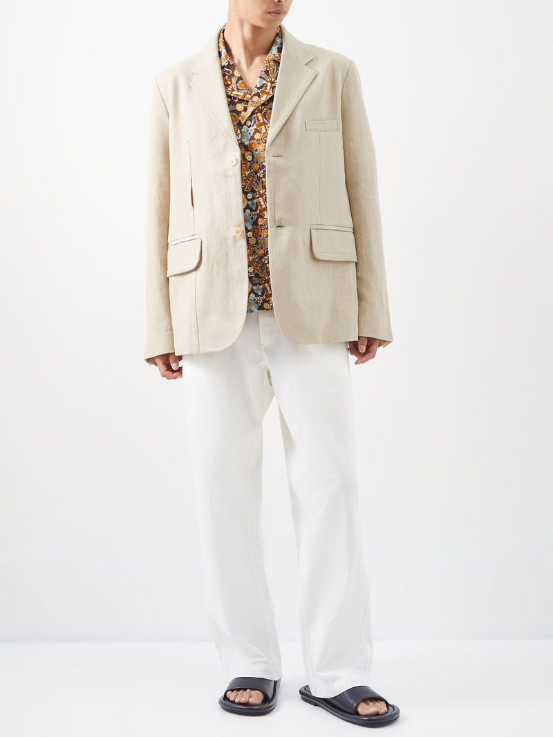 Linen Suit Jacket