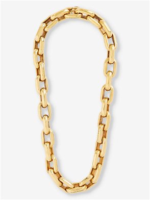 CHARLES & KEITH Gabine Chain-Link Choker Necklace in Gold