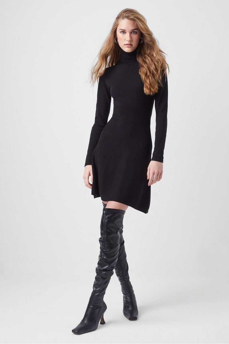 french connection a line mini dress Gorgeous A Line Spaghetti Straps Wedding Guest Dresses with Slit