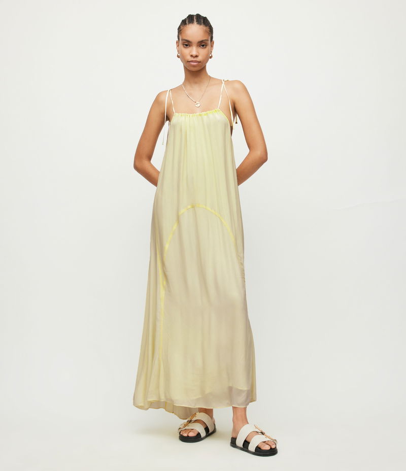 chinese dress ladies Aida Frill Maxi Dress main image 0