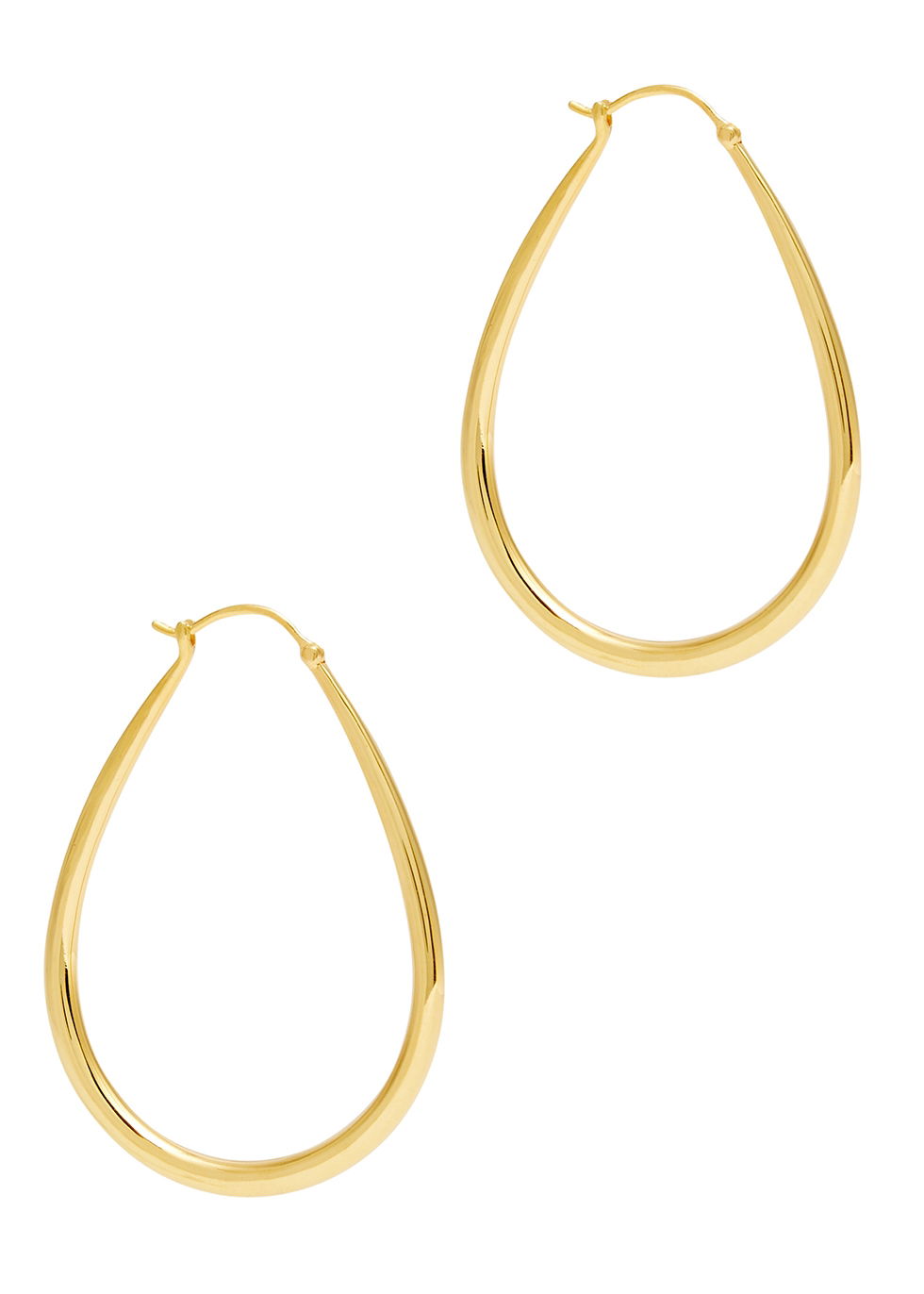 DAPHINE Louise 18kt Gold-Plated Hoop Earrings | Endource