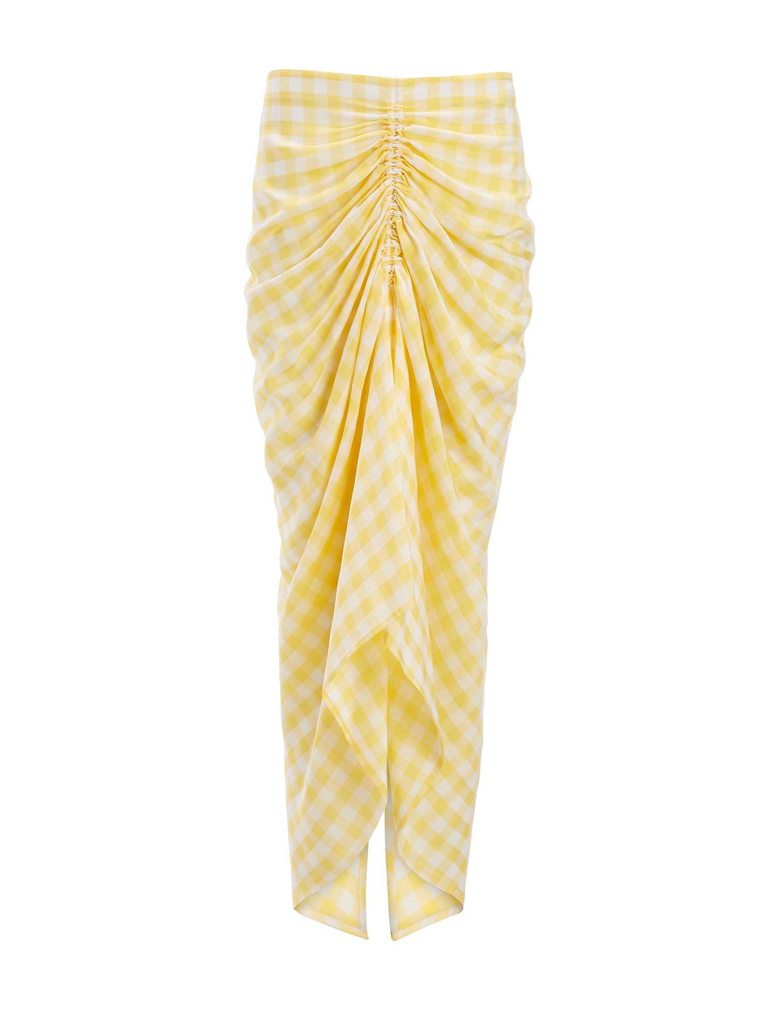 JOSEPH Gingham Jacquard Roman Skirt endource