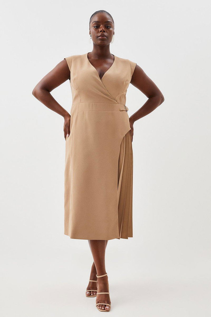 midi dusty pink dress Women's Rosemary Ruffle Midi Dress Dusty Pink XS/S/M/L/XL/Customize MEAN  BLVD
