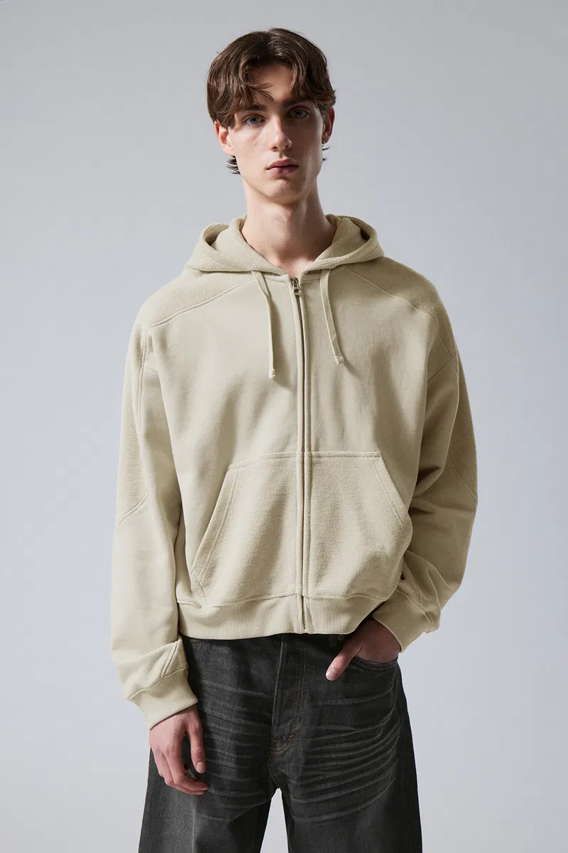 WEEKDAY Craig Zip Hoodie endource
