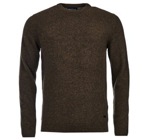 Barbour textured olive green sweater