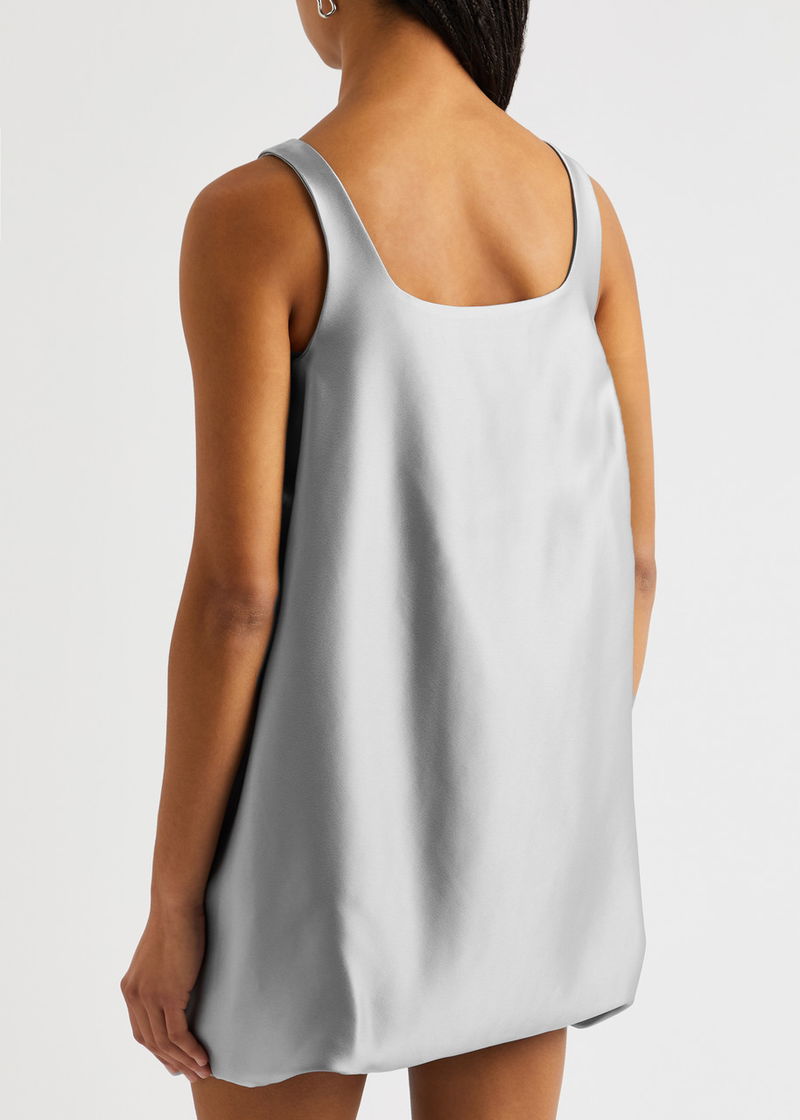 JW ANDERSON Twisted Satin Mini Dress | endource
