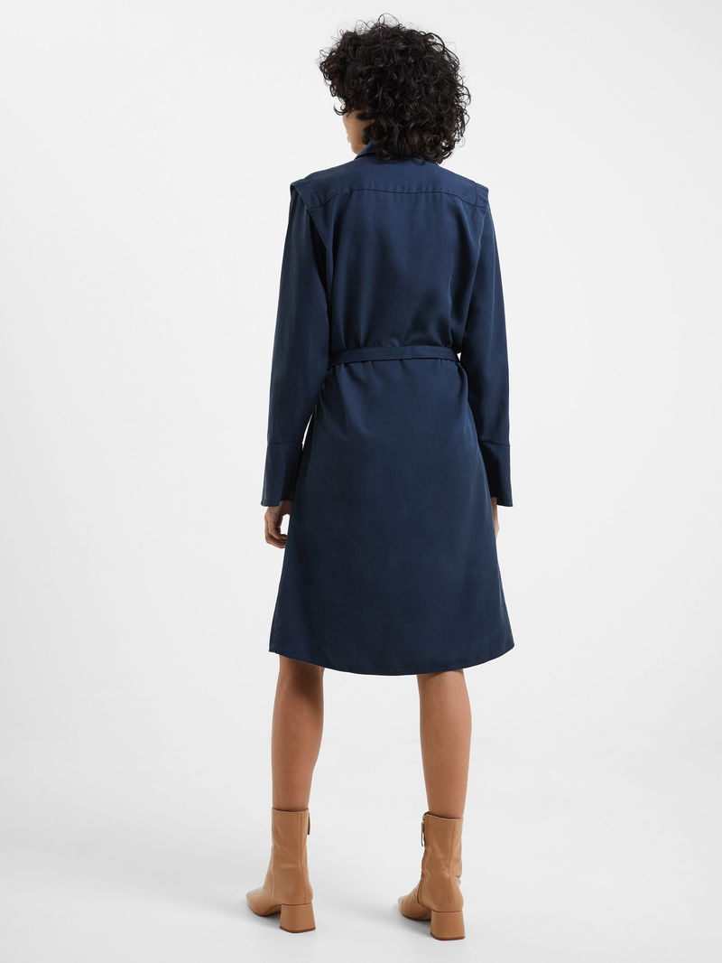 FRENCH CONNECTION Andrea Lyocell Shirt Dress | endource