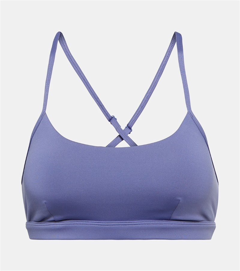 ALO YOGA Airlift Intrigue Sports Bra in Blue