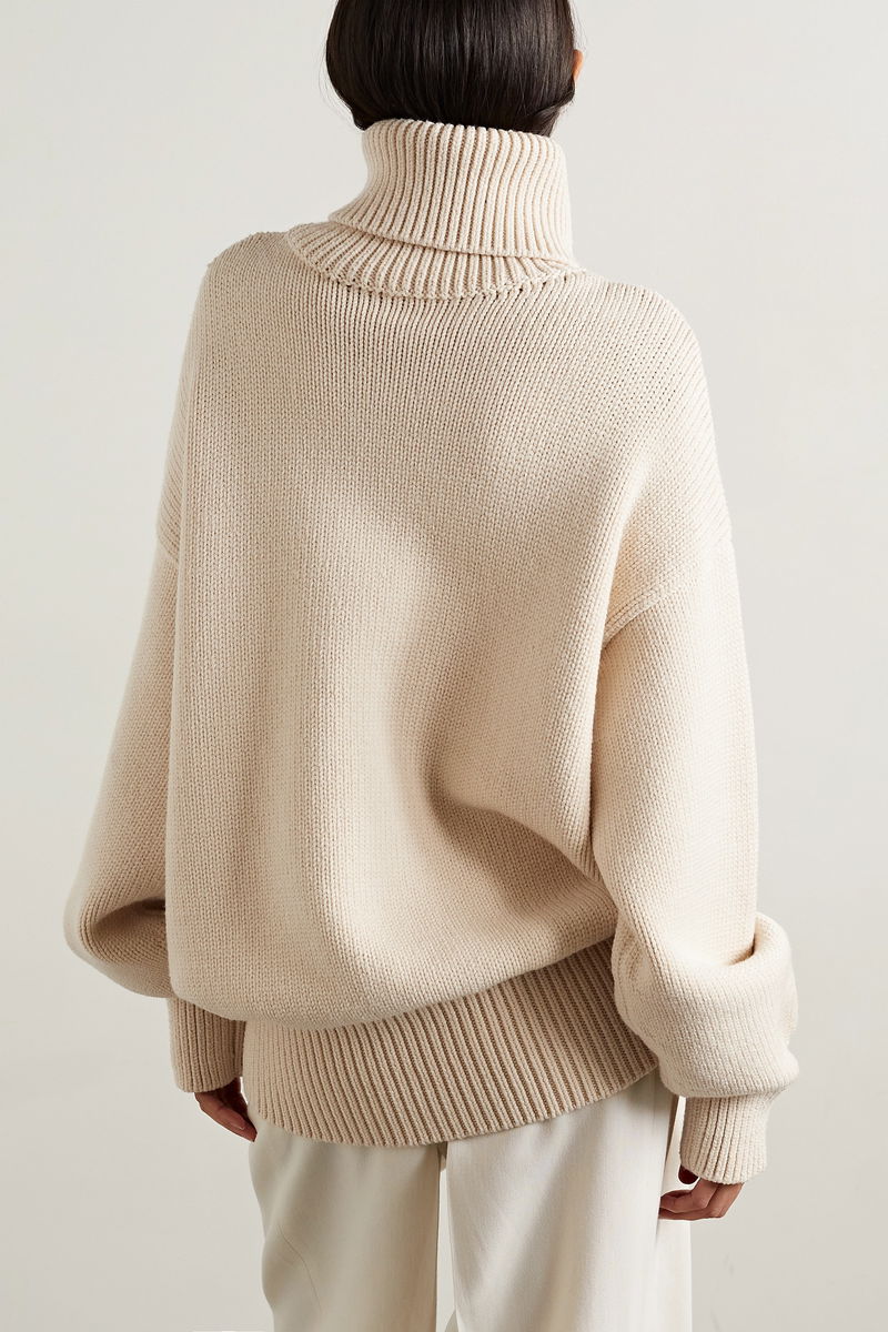 Wool The Row Pheliana Sweater THE ROW Ludo Oversized Merino Wool
