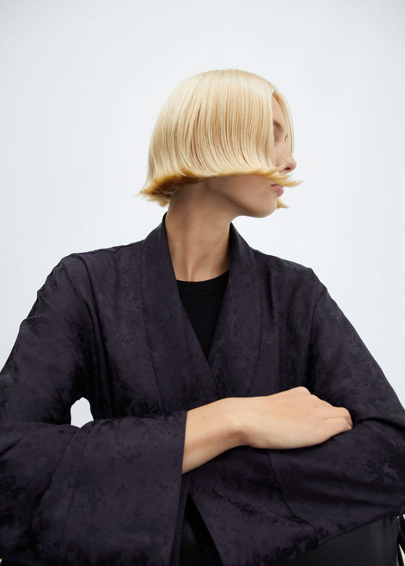 MANGO Jacquard Kaftan endource