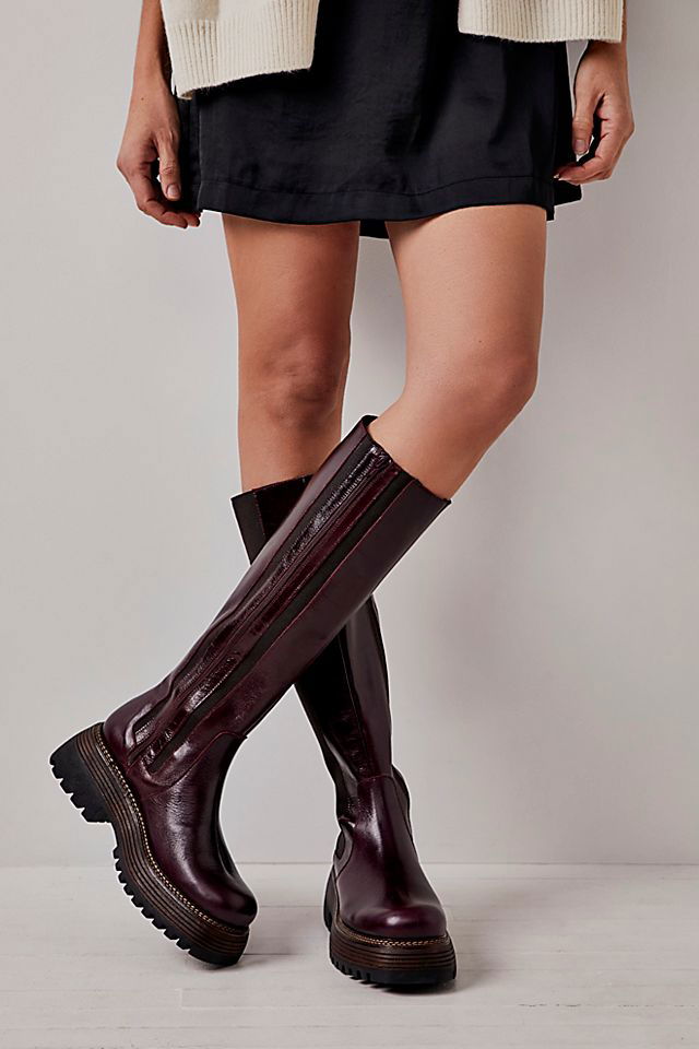 Rue Slouch Western Boots, Free People