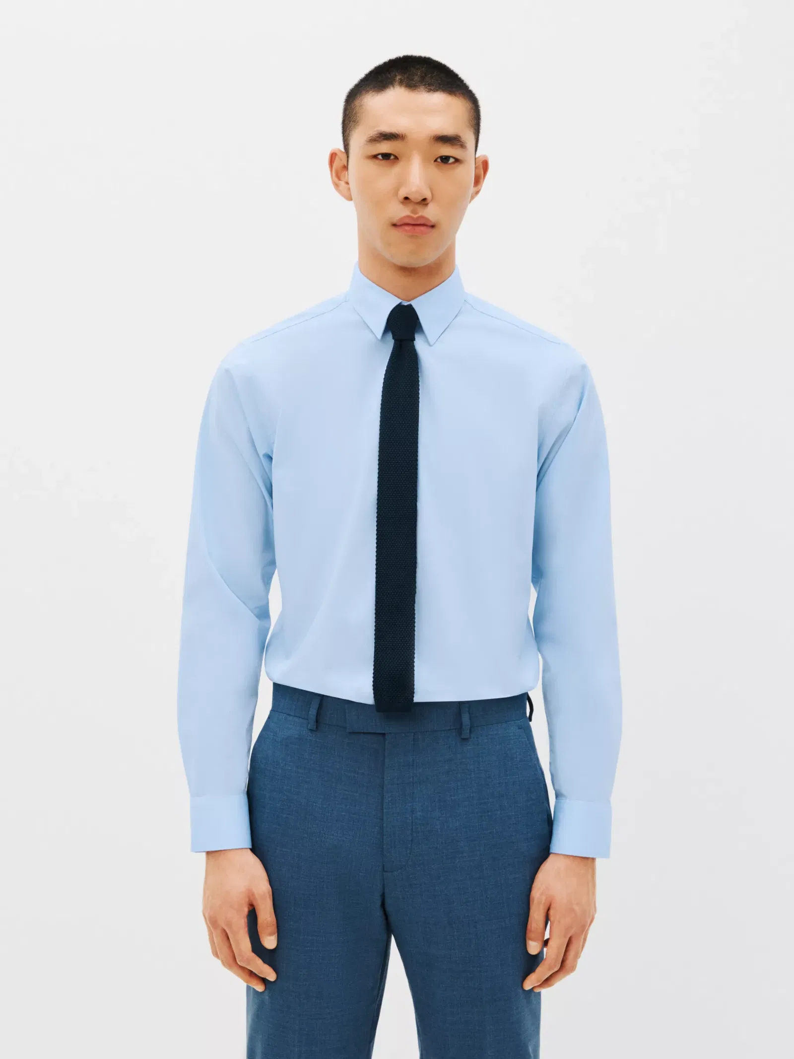 KIN Stretch Poplin Slim Fit Shirt | endource