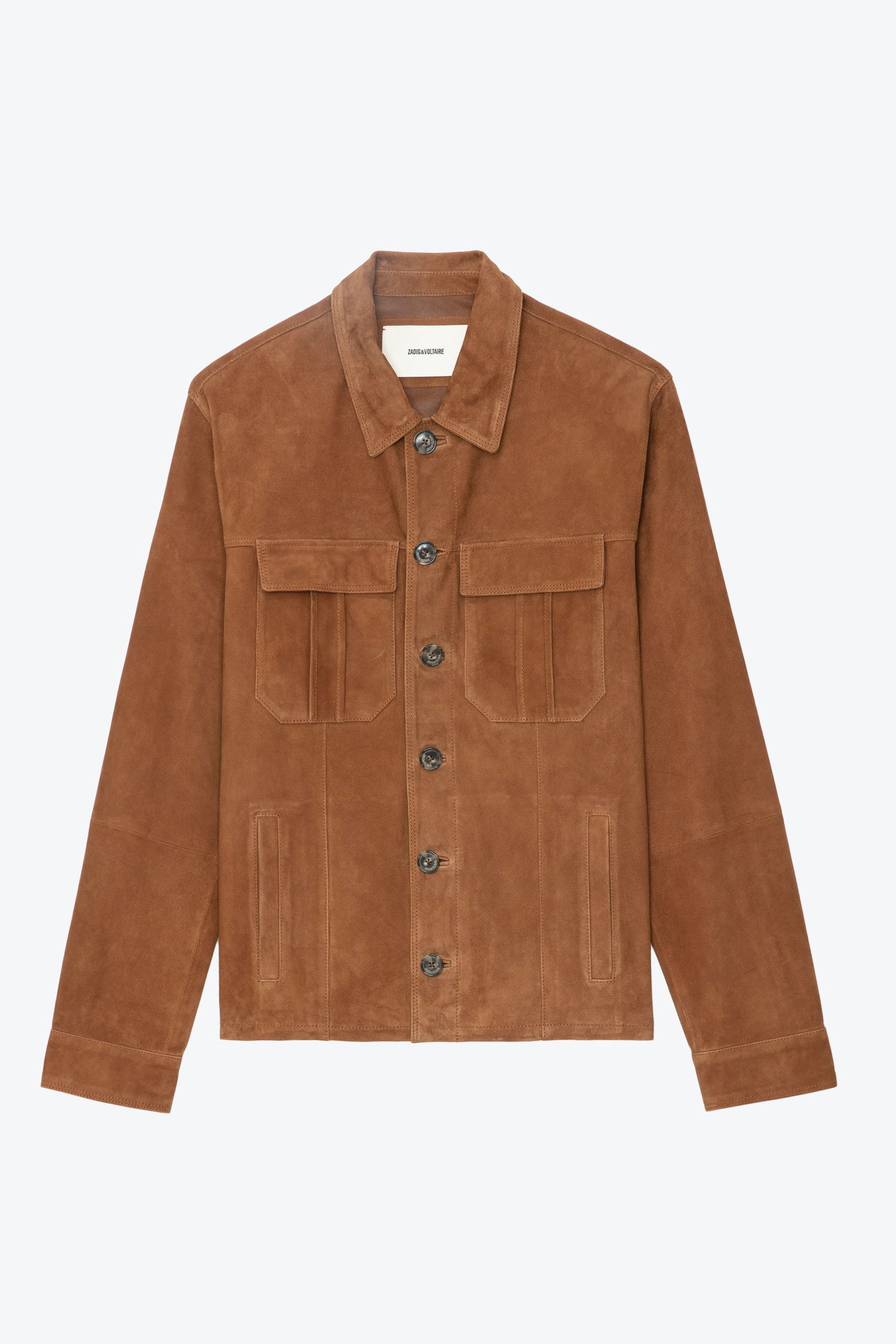 Blouson Suédé ZADIG & VOLTAIRE Leonna - Marine - Taille 36fr - Très Bon état