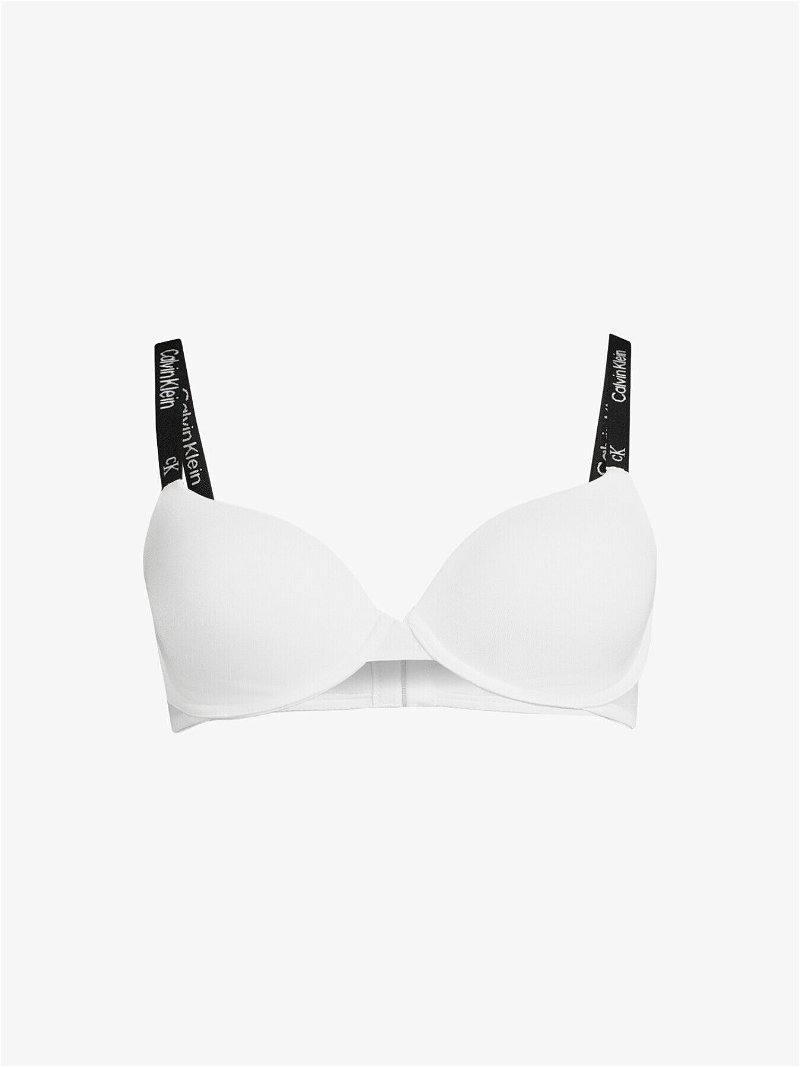 Calvin Klein Underwear LIGHTLY LINED DEMI - Underwired bra - white