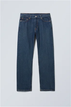Space Relaxed Straight Jeans - 90s blue - Weekday