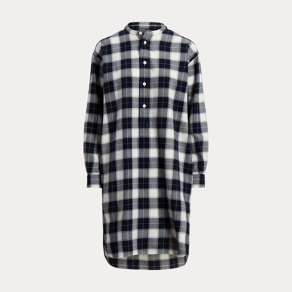 POLO RALPH LAUREN Plaid Cotton Twill Shirtdress Endource