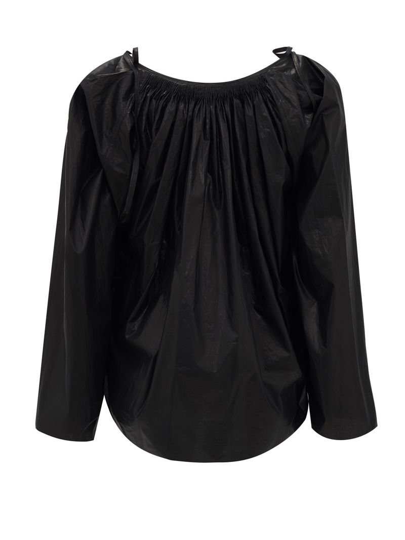 LEMAIRE Gathered Cotton-Chintz Blouse | endource