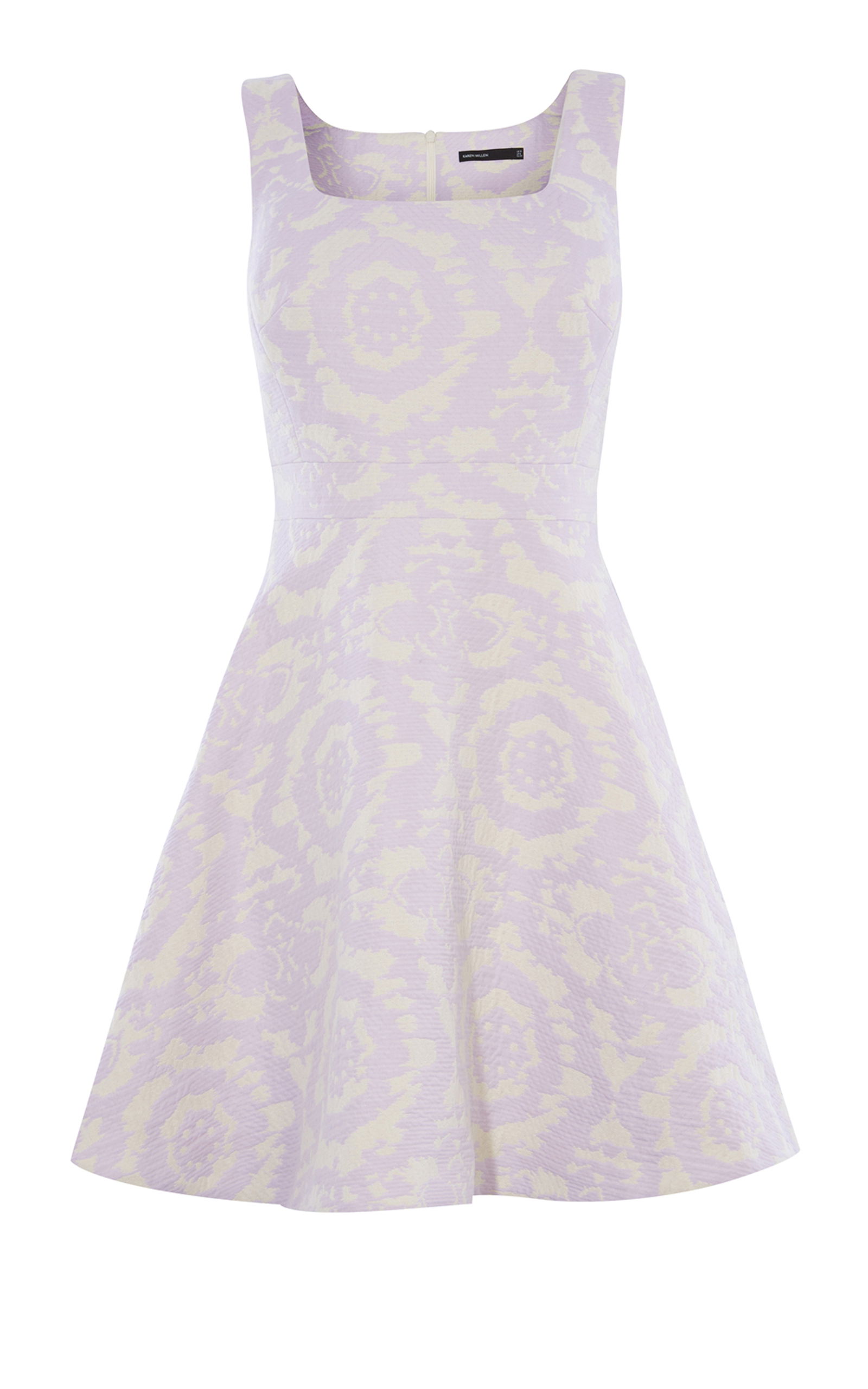 KAREN MILLEN Floral Jacquard Dress | Endource