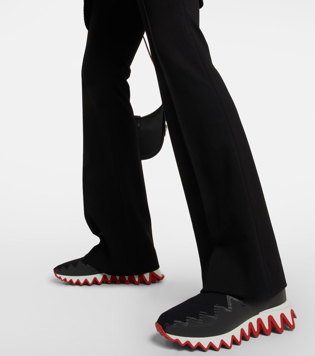 CHRISTIAN LOUBOUTIN Sharky Sock Sneakers | endource