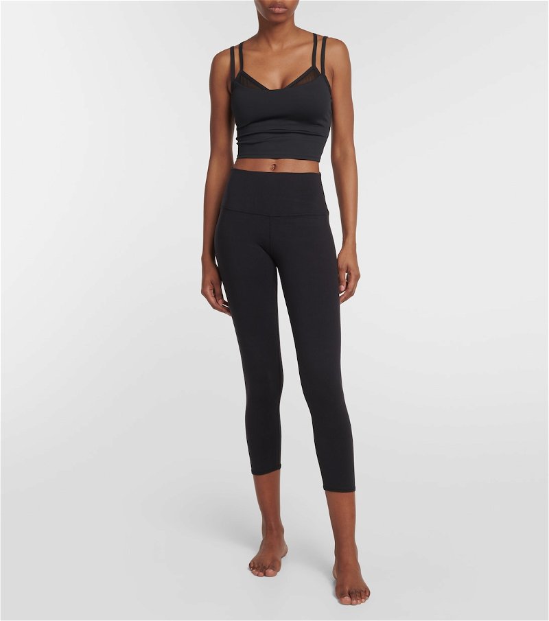ALO YOGA Airlift Double Check Tank Top in Black