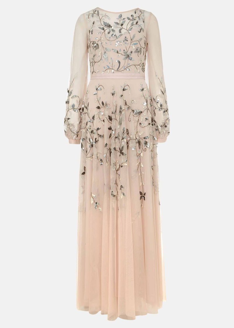 PHASE EIGHT Cherrie Embellished Tulle Maxi Dress | endource PHASE EIGHT Cherrie Embellished Tulle Maxi Dress | endource