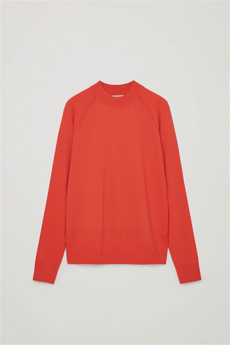 COS Pointelle Stretch Pullover