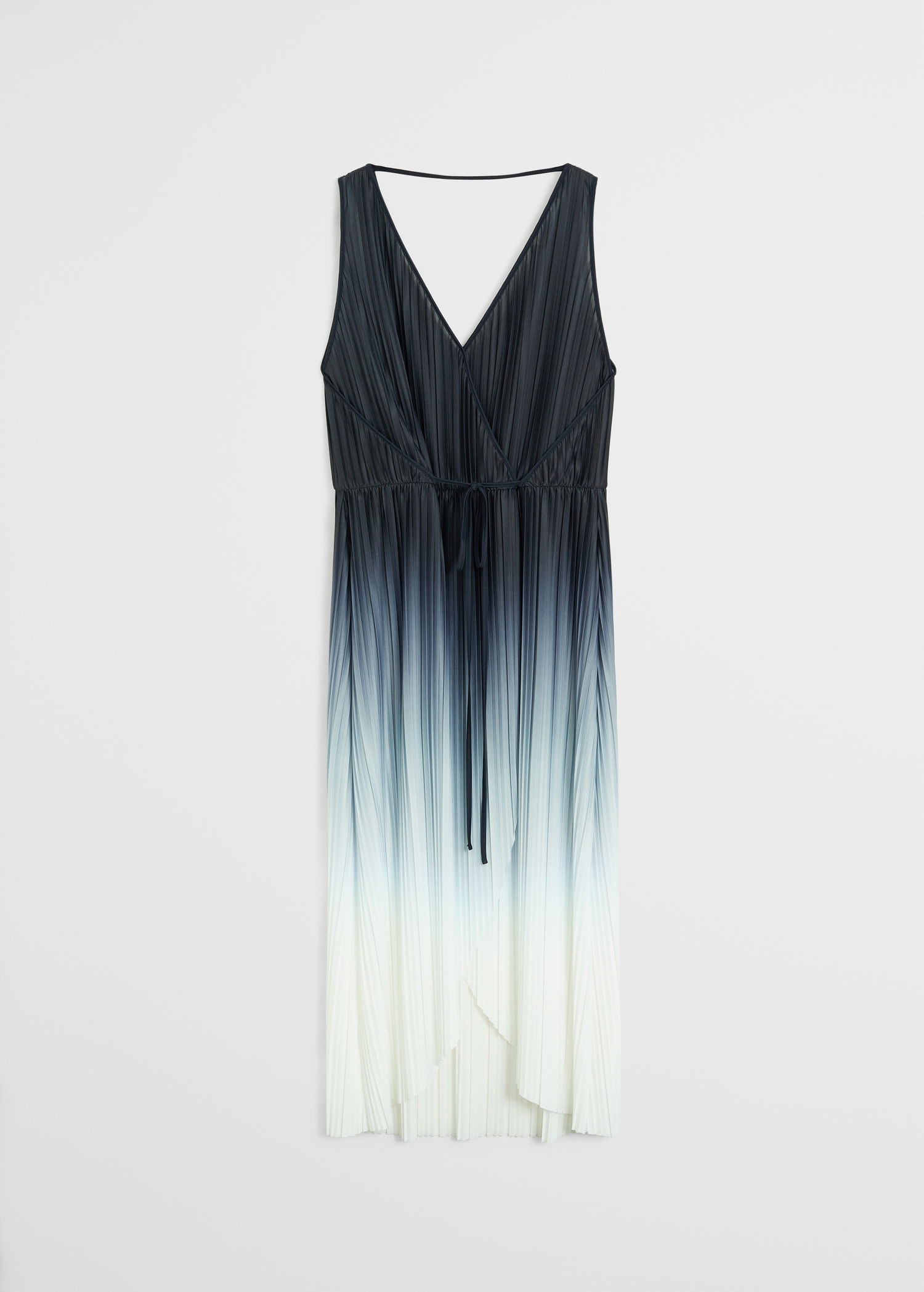 mango ombre pleated dress MANGO Pleated Ombr Dress
