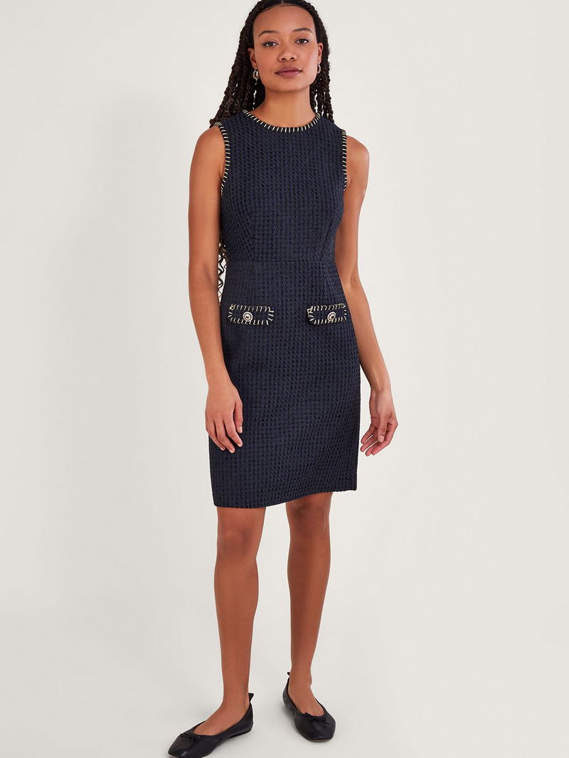 Monsoon Tilly Tweed Mini Dress endource