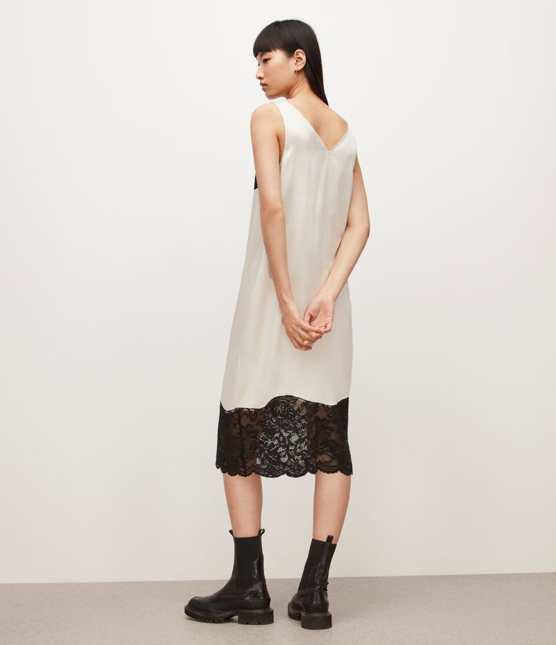 all saints blue and white dress Saints & Secrets