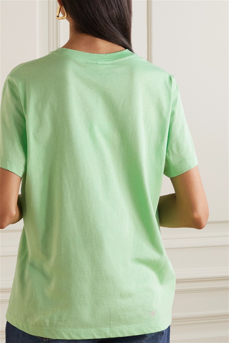 Ganni Disco Ball Graphic T-Shirt - Green