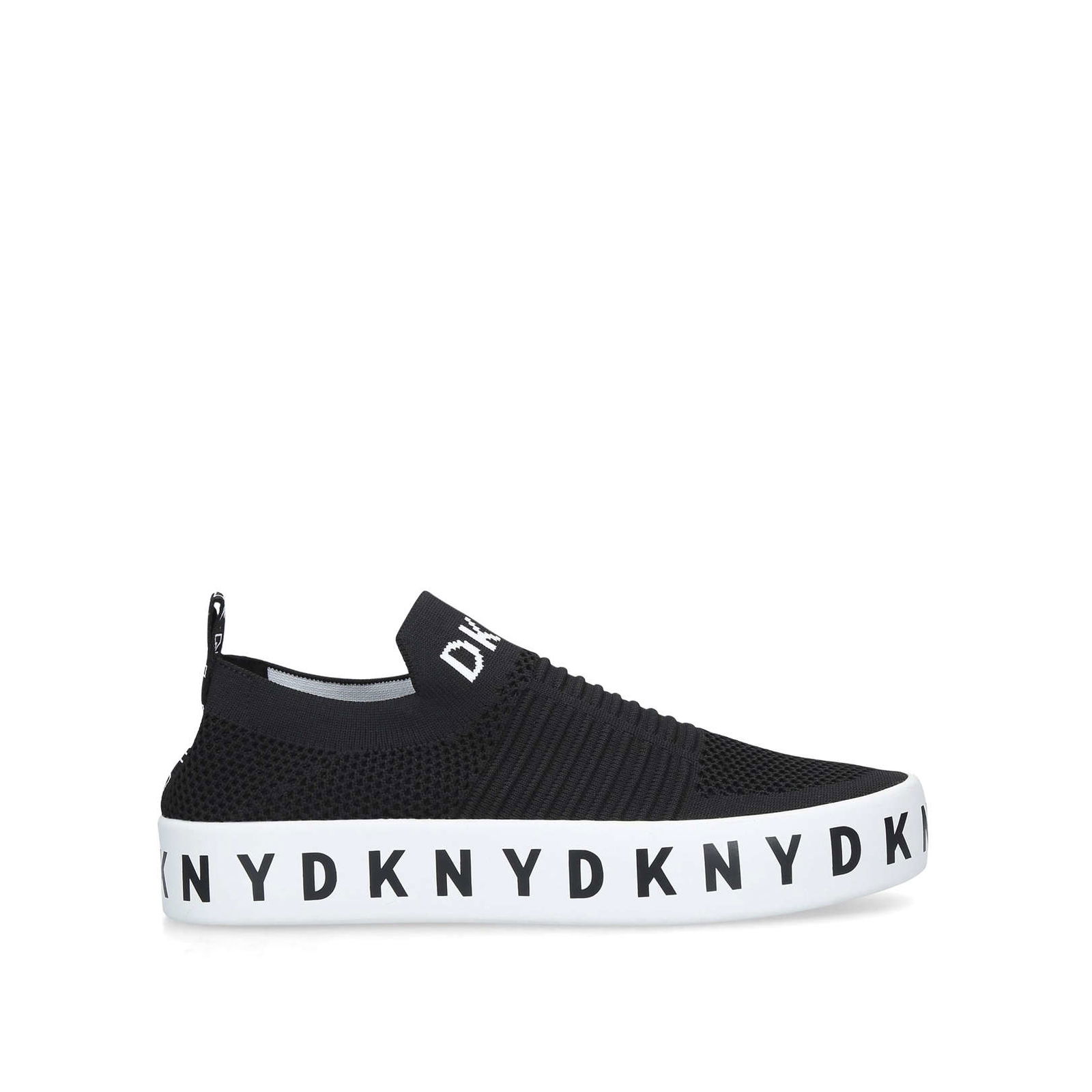 dkny marini slip on sock trainer