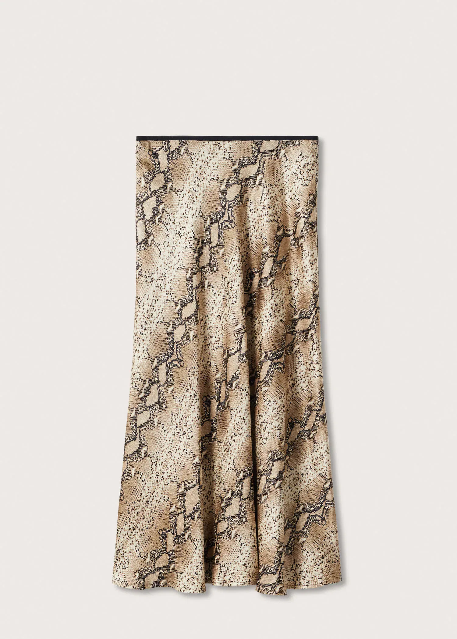MANGO Snake Print Skirt endource - Main Image