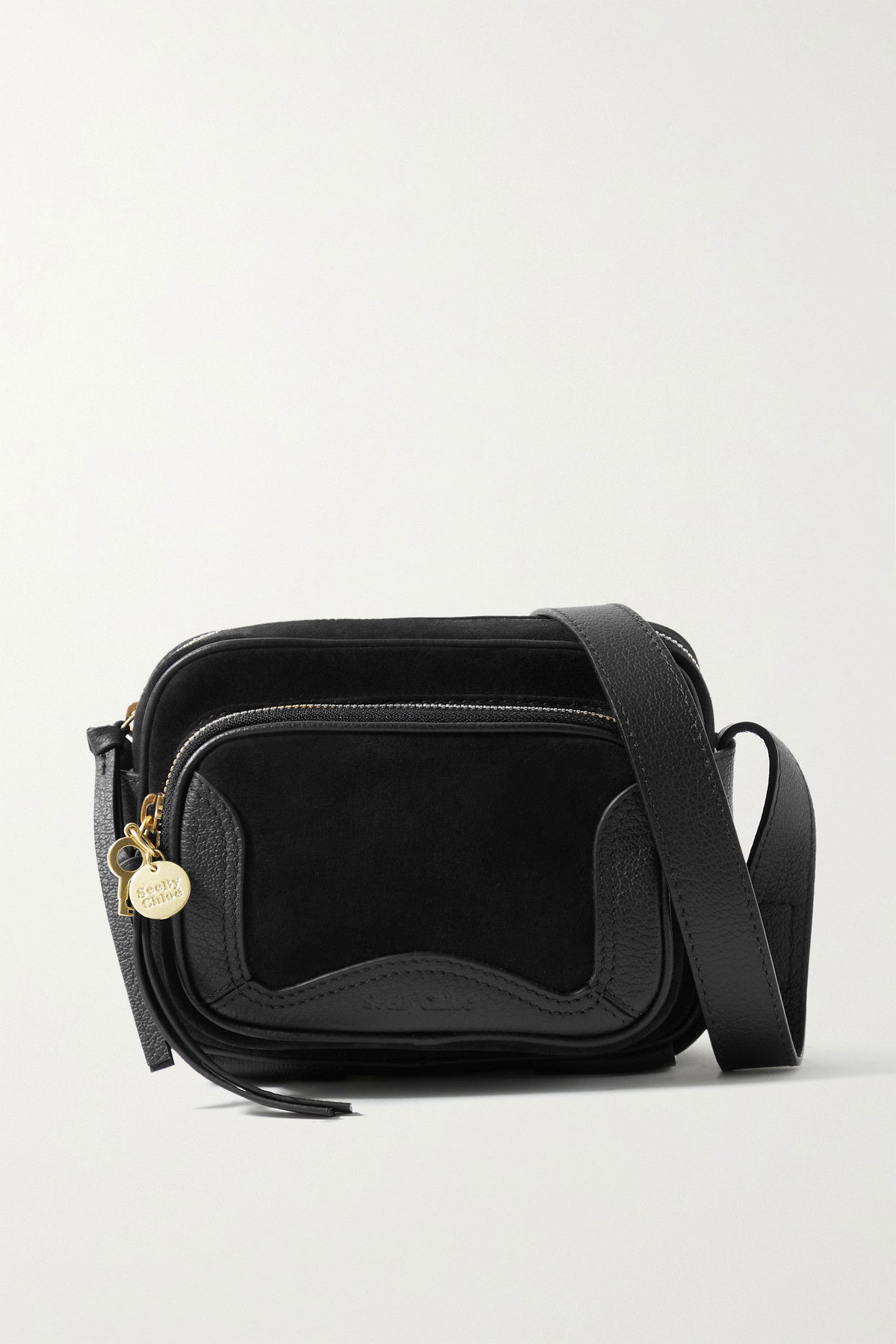 SEE BY CHLOÉ Hana TexturedLeather And Suede Camera Bag Endource