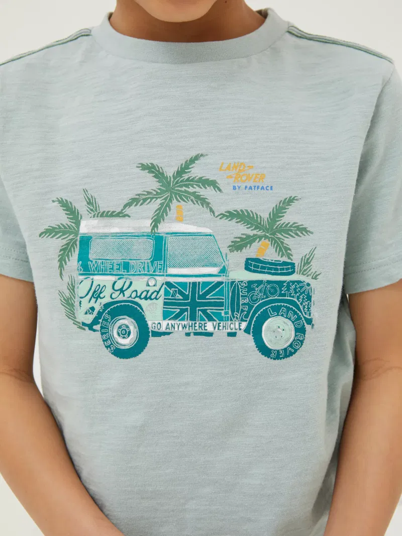 barbour land rover t shirt