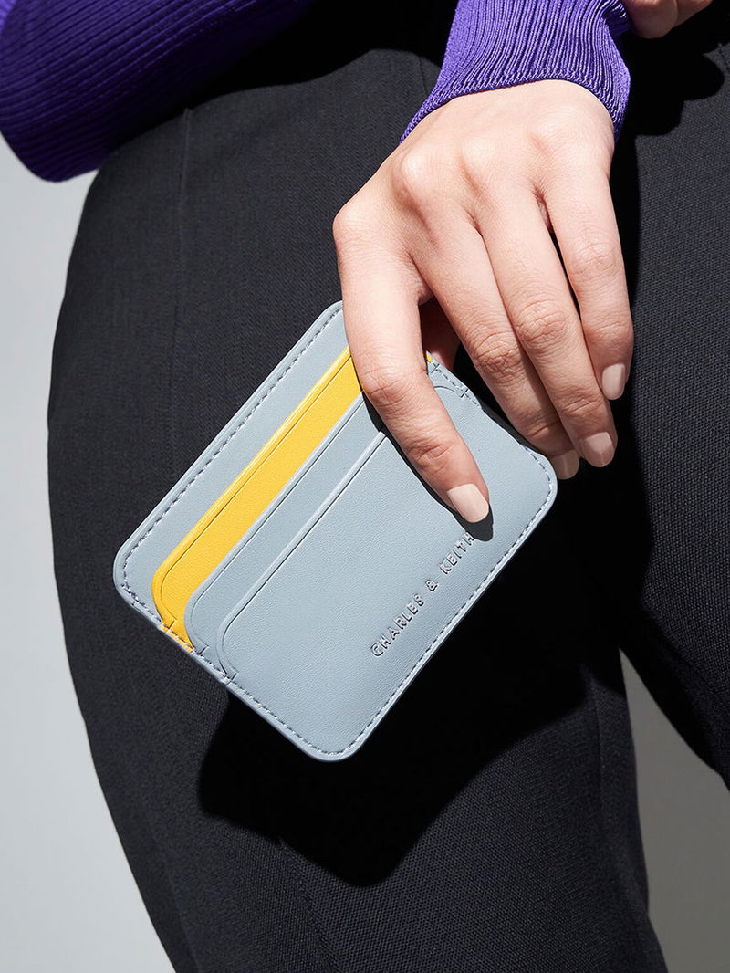 CHARLES KEITH Two-Tone Multi Slot Card Holder endource