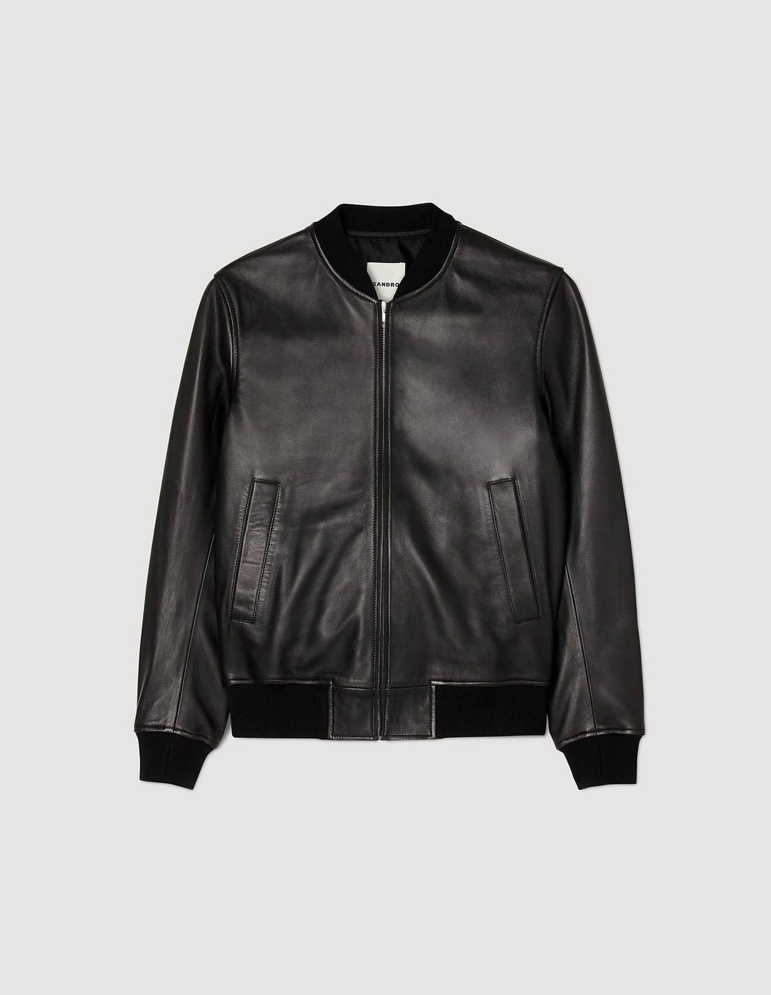 SANDRO Leather Jacket | Endource