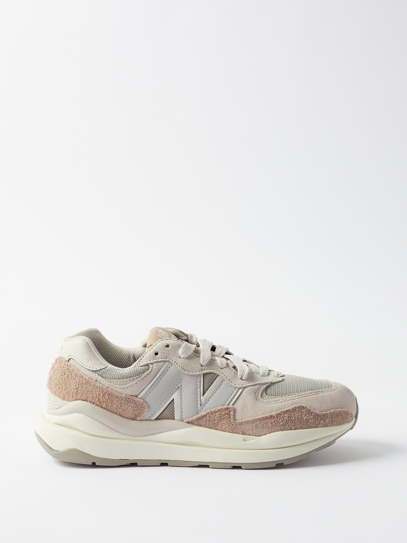 NEW BALANCE 57/40 Suede And Mesh Trainers Endource